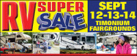 Maryland RV Super Sale Lutherville-Timonium 2026