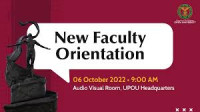 New Faculty Orientation Athens 2026